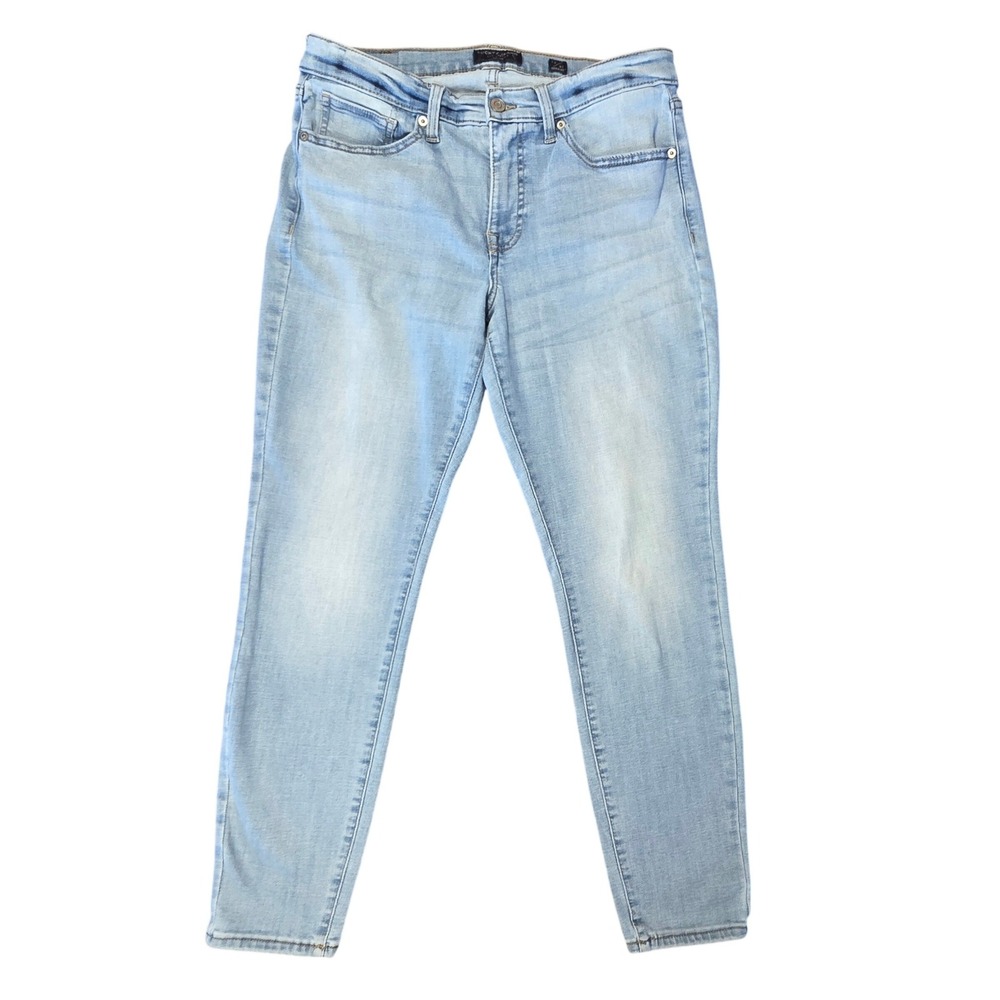 Lucky Brand Ava Mid Rise Skinny Jeans Light Wash Blue 12/31 Regular 6770